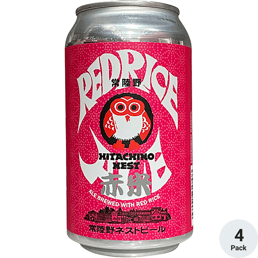 Hitachino Nest Red Rice Ale 4pk-12oz Cans