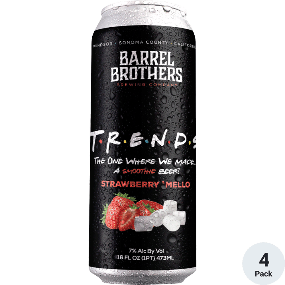 Barrel Brothers Trends Strawberry 'Mello Total Wine & More