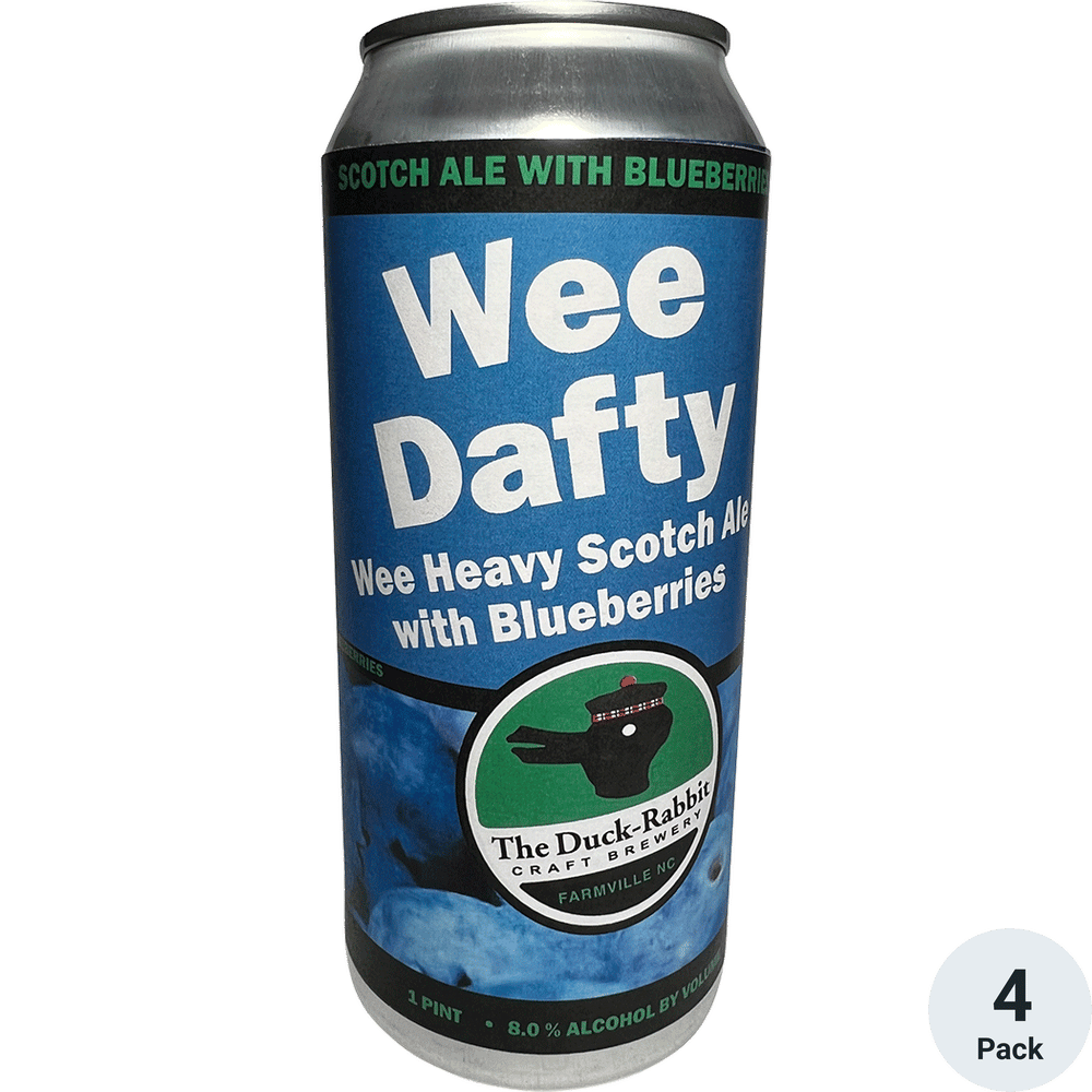 DuckRabbit Wee Dafty Wee Heavy Scotch Ale with Blueberries Total