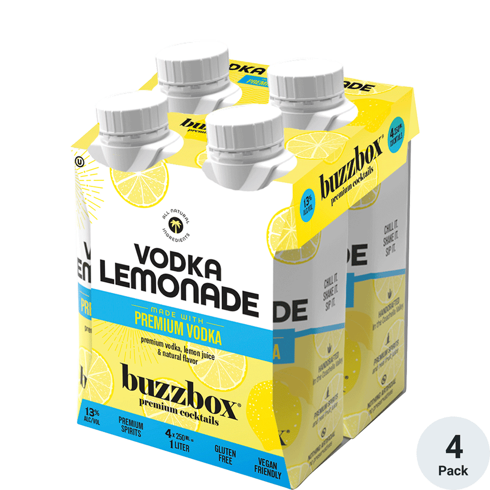 BuzzBox Vodka Lemonade Total Wine & More