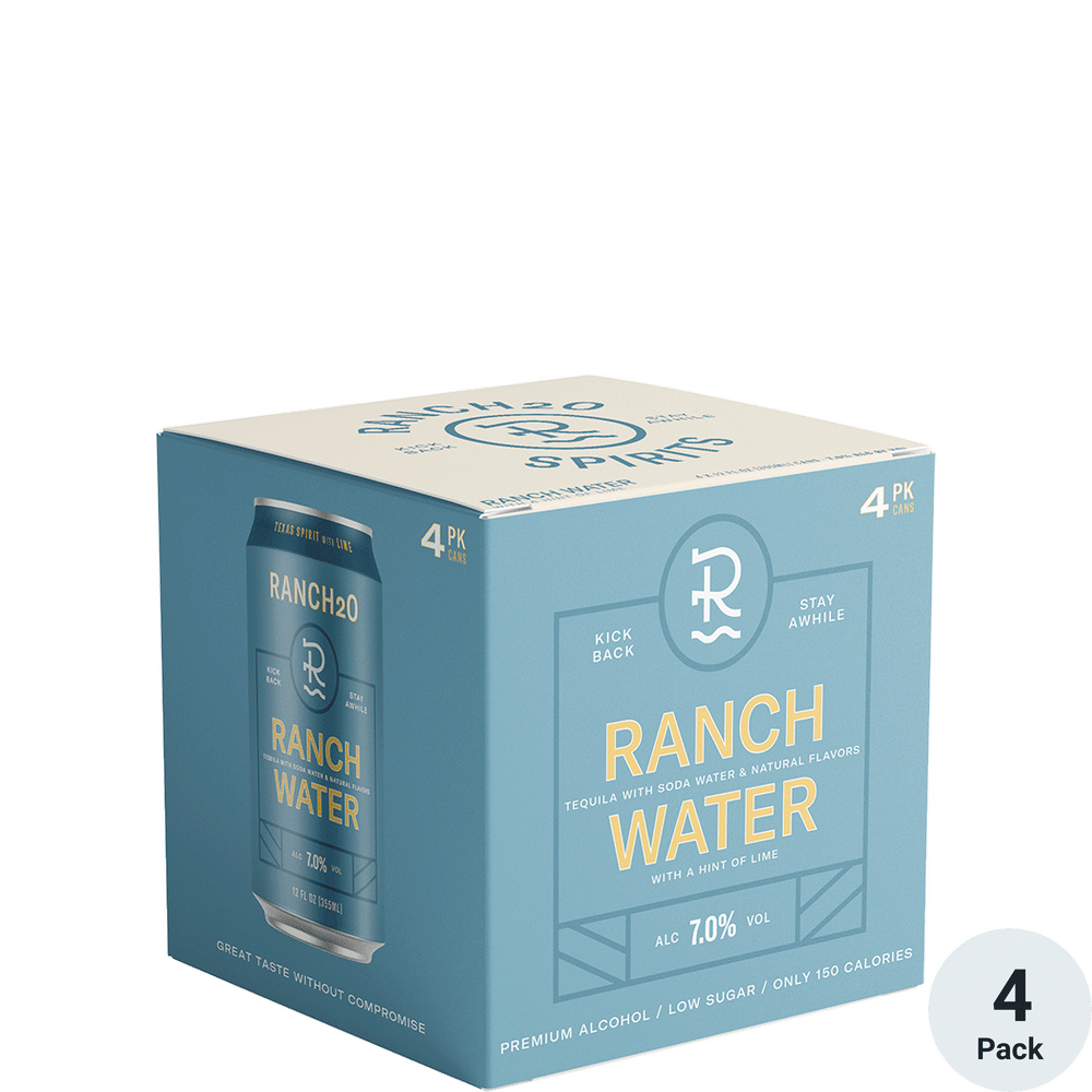 RancH2O Ranch Water 4pk-12oz Cans