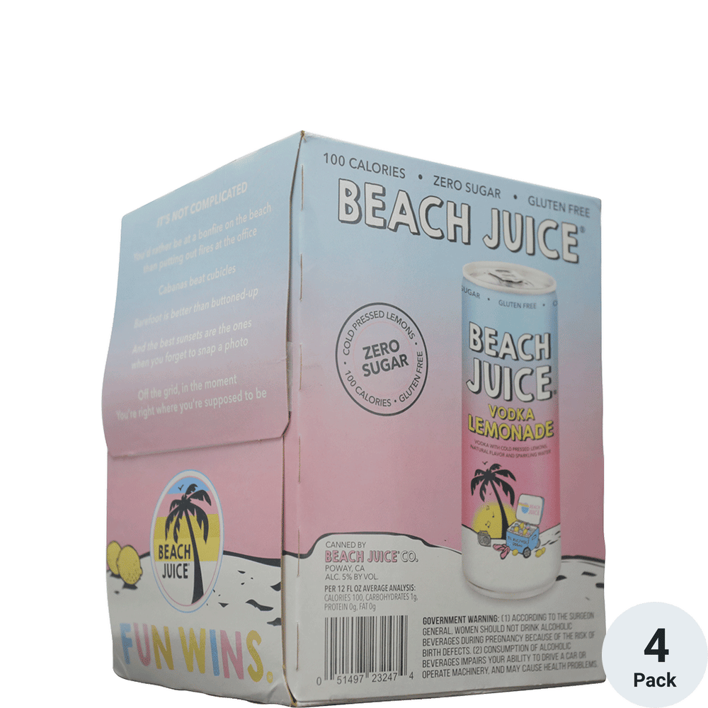 Beach Juice Lemonade Total Wine & More