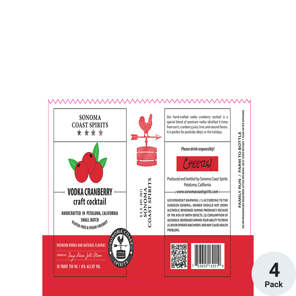 Vodka Cranberry craft cocktail Total Wine & More