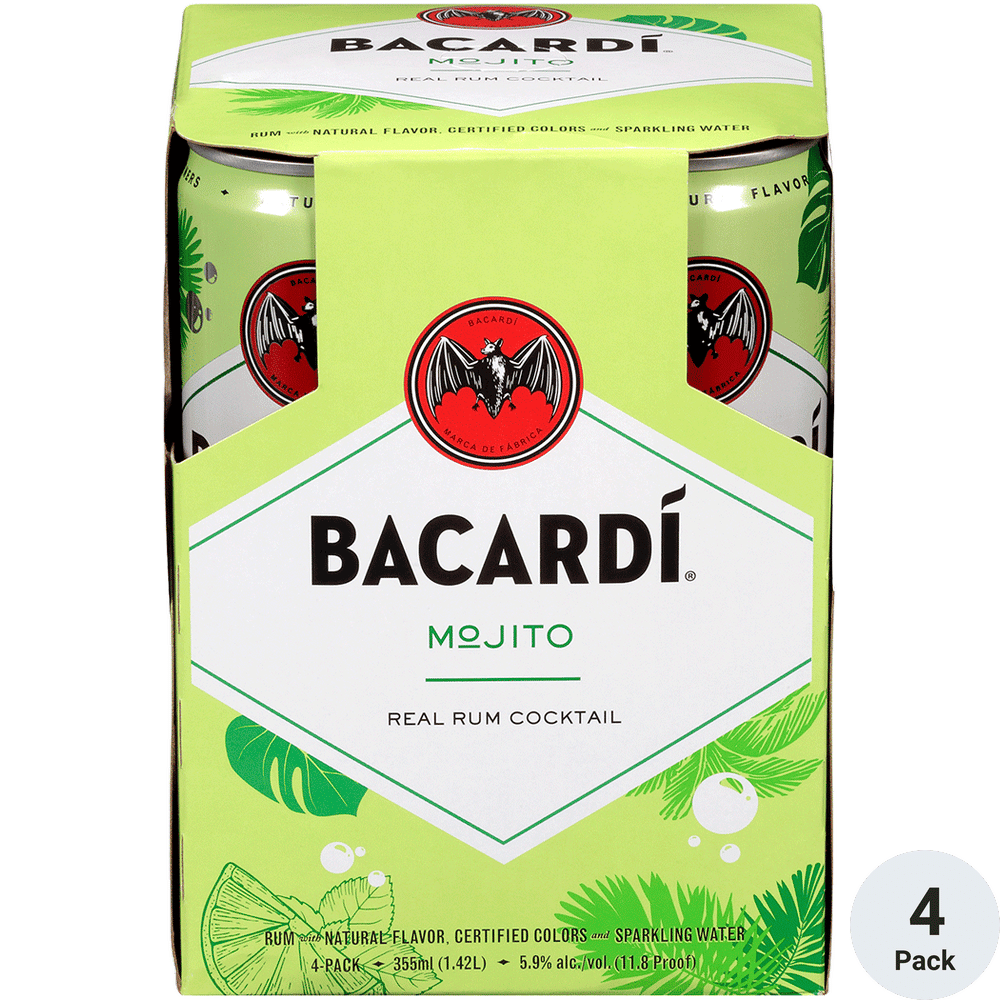 Bacardi Cocktails Mojito Total Wine & More