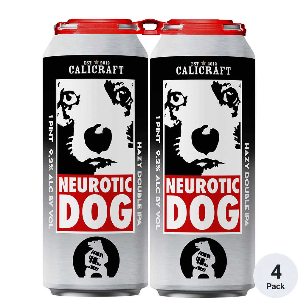 Calicraft Neurotic Dog Hazy Double IPA Total Wine & More