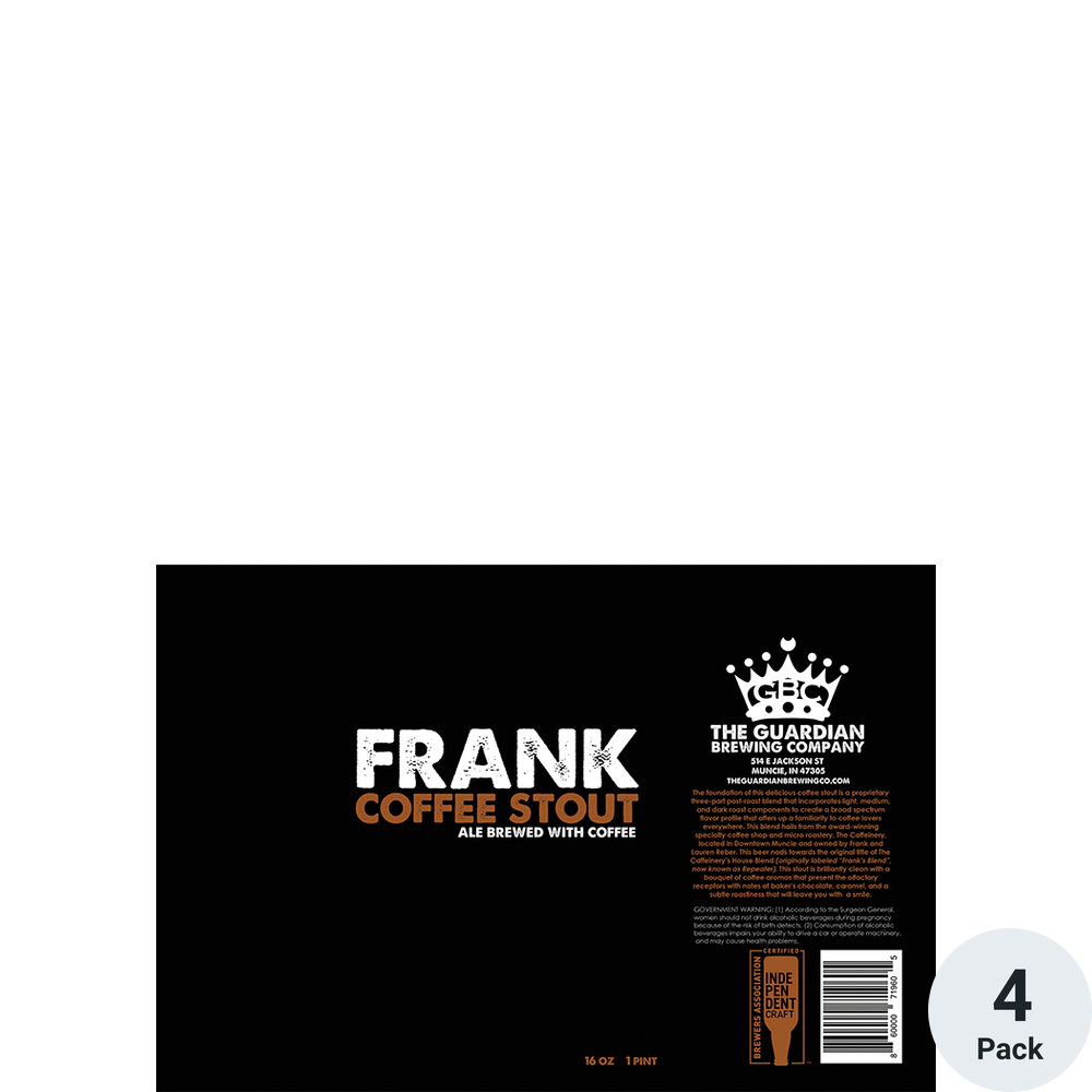 Guardian Brewing Frank Coffee Stout Total Wine & More