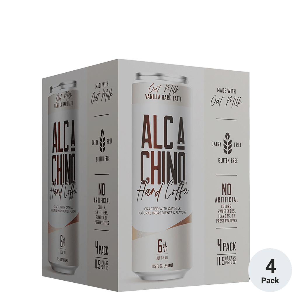Howie's Spiked Alc-a-Chino Oat Milk Vanilla Hard Latte