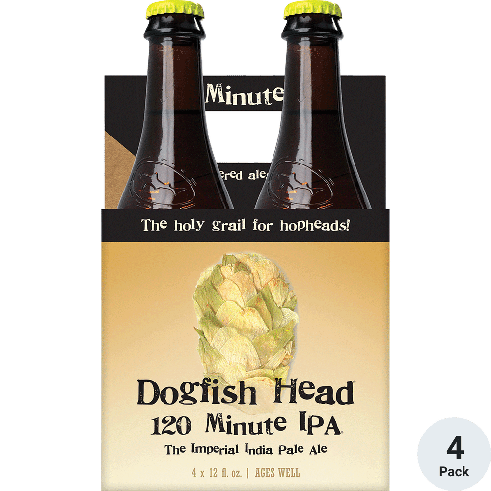 Dogfish Head 120-Minute IPA 4pk-12oz Btls