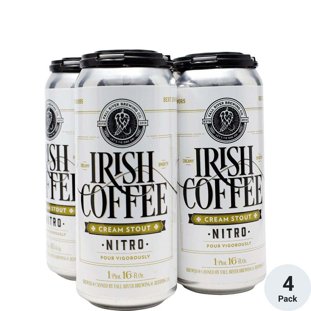 Fall River Irish Coffee Cream Stout 4pk-16oz Cans