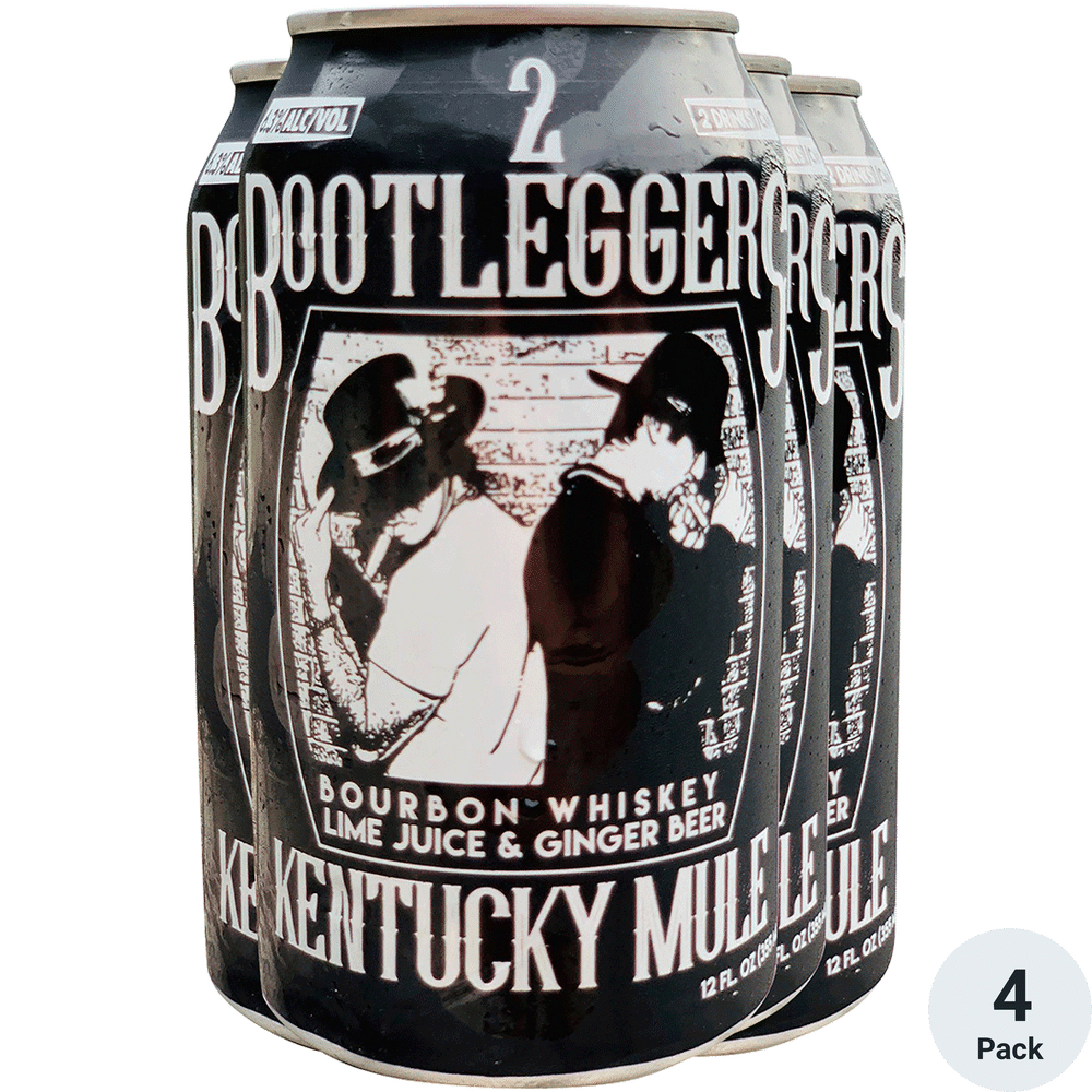 2 Bootleggers Kentucky Mule 4pk-12oz Cans
