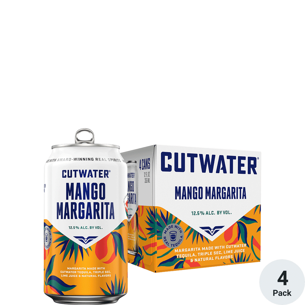 Cutwater Mango Margarita 4pk-12oz Cans