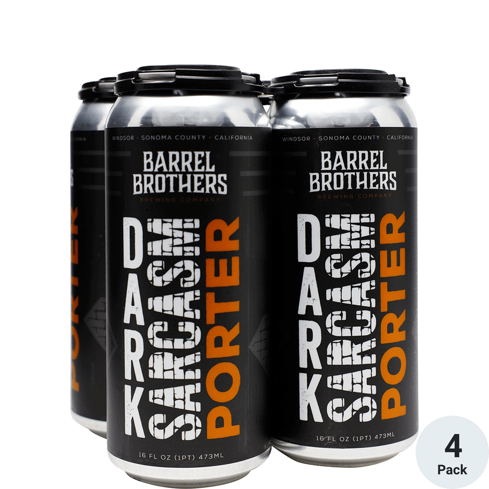 Barrel Brothers Dark Sarcasm Porter Total Wine & More