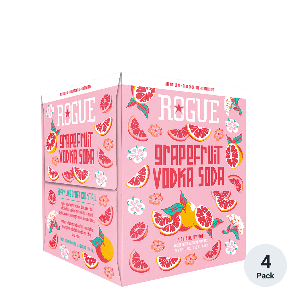 Rogue Spirits Grapefruit Vodka Soda Total Wine & More