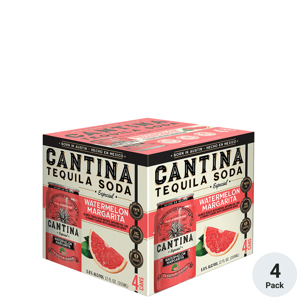 Cantina Especial Watermelon Margarita Tequila Soda Total Wine & More