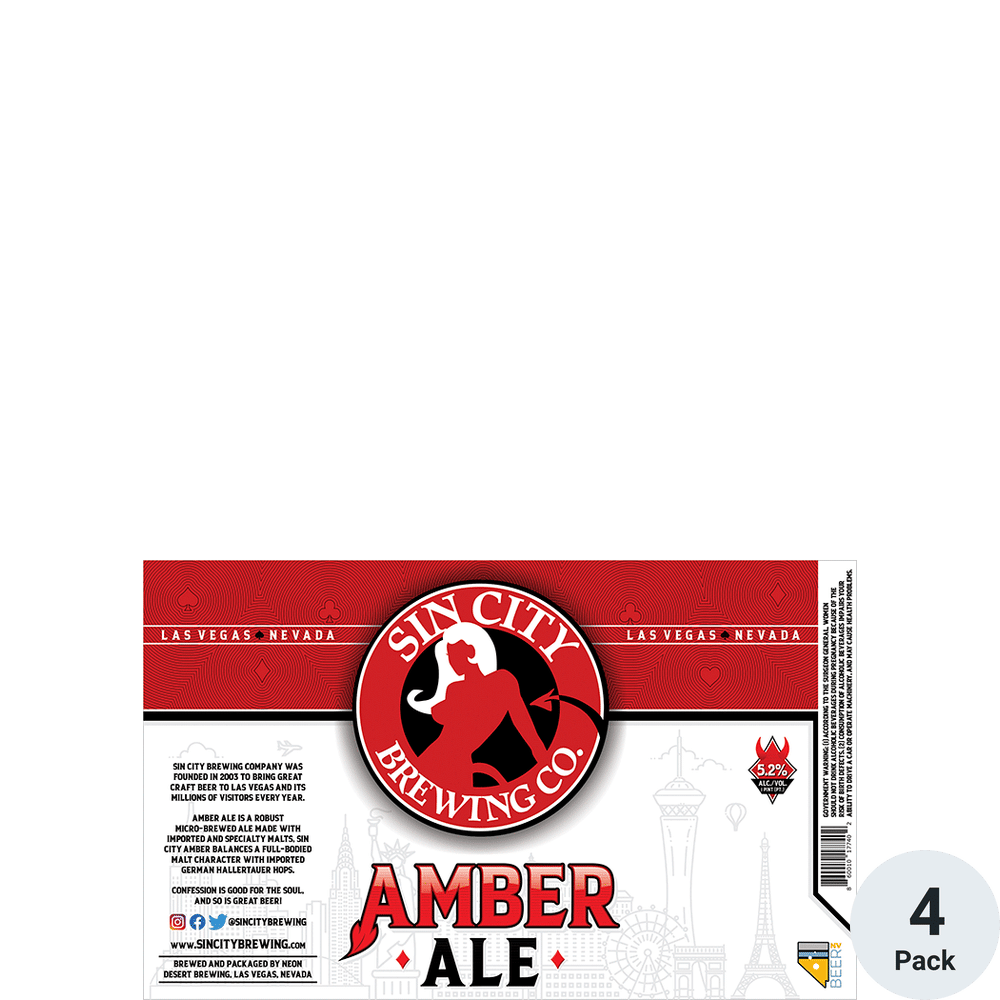 Sin City Brewing Amber Ale Total Wine & More
