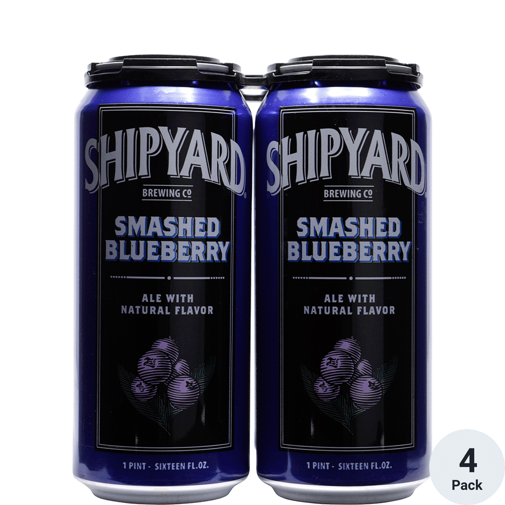 Shipyard Smashed Blueberry 4pk-16oz Cans