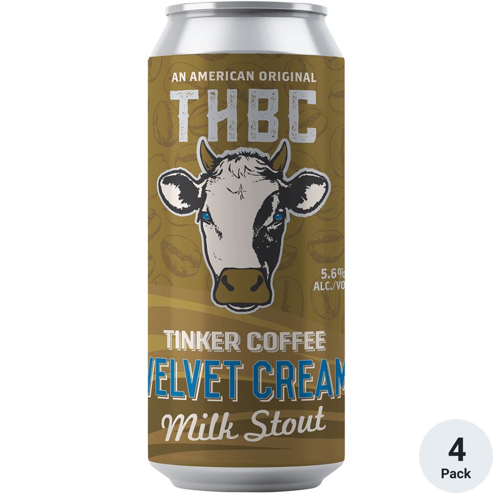 Terre Haute Tinker Coffee Velvet Cream 4pk-16oz Cans