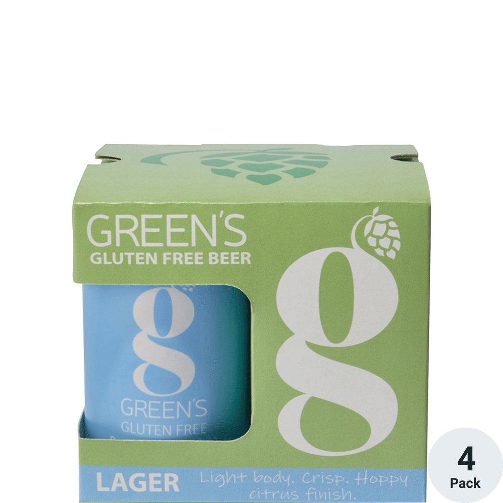 Green's Gluten Free Dry Hopped Lager 4-11.2ozCans