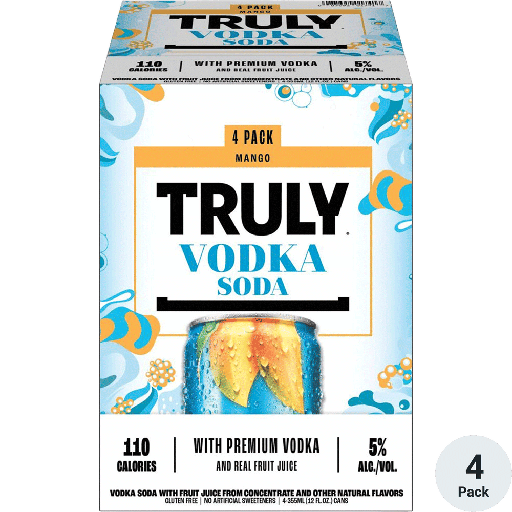 Truly Vodka Soda Mango Total Wine & More