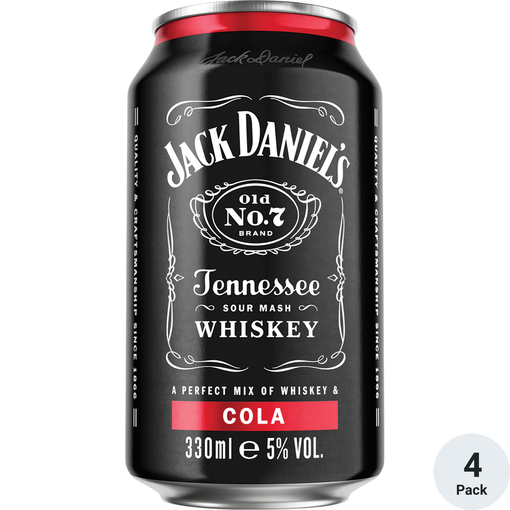 Jack Daniels Whiskey & Cola | Total Wine & More