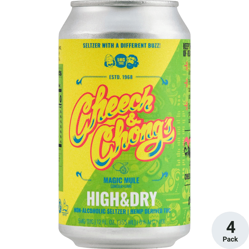 Cheech & Chong THC 5mg High & Dry Magic Mule Total Wine & More