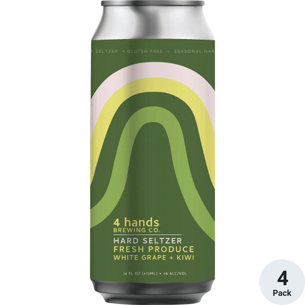 4 Hands Fresh Produce Seltzer Total Wine & More