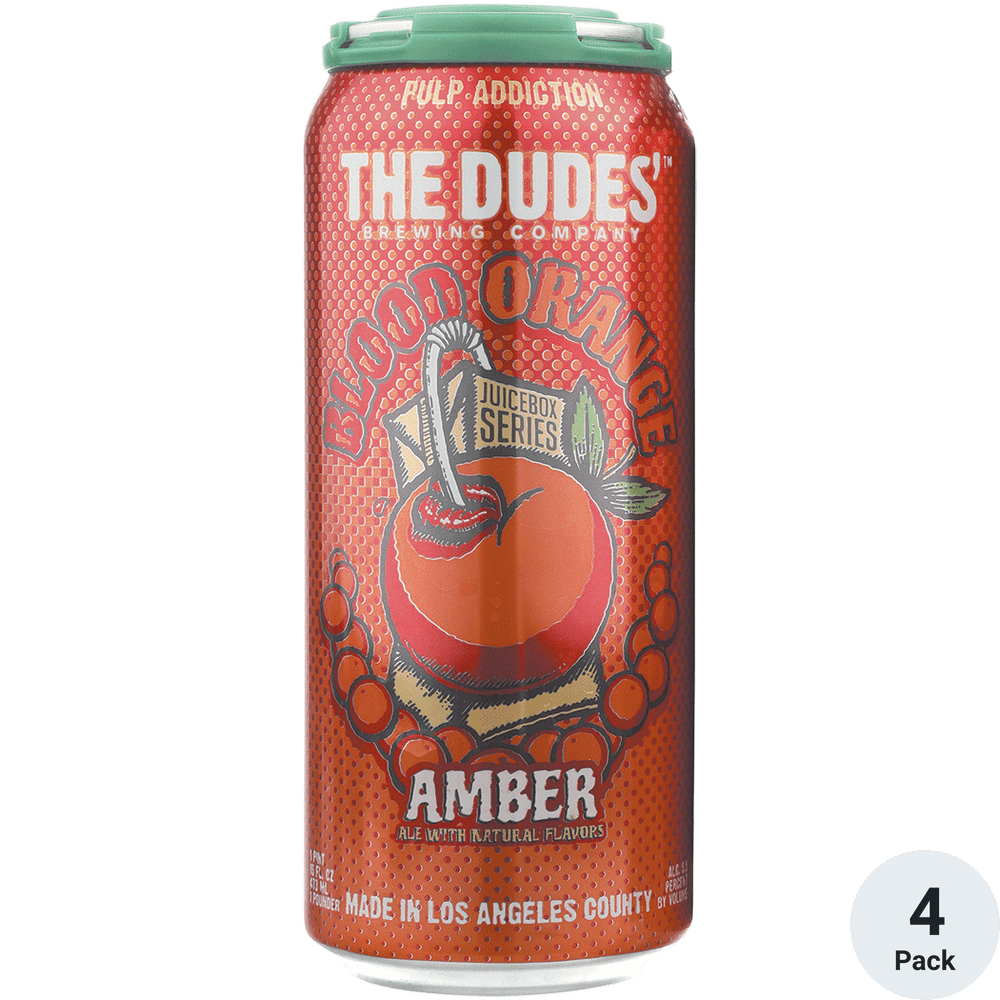 The Dudes' Blood Orange Amber Ale Total Wine & More