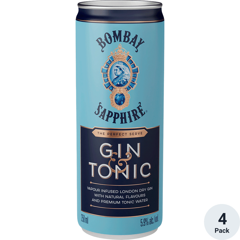 Bombay Sapphire Gin & Tonic Total Wine & More