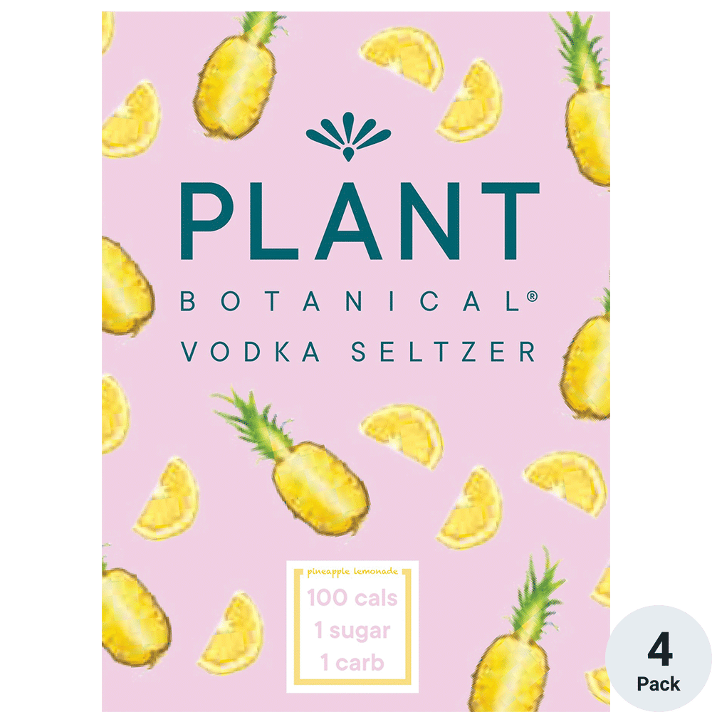 Plant Botanical Pineapple Lemonade Vodka Seltzer Total Wine & More