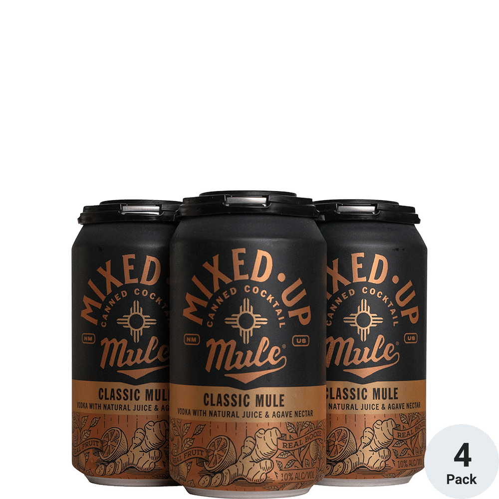 Mixed-Up Classic Mule Cocktail 4pk-12oz Cans