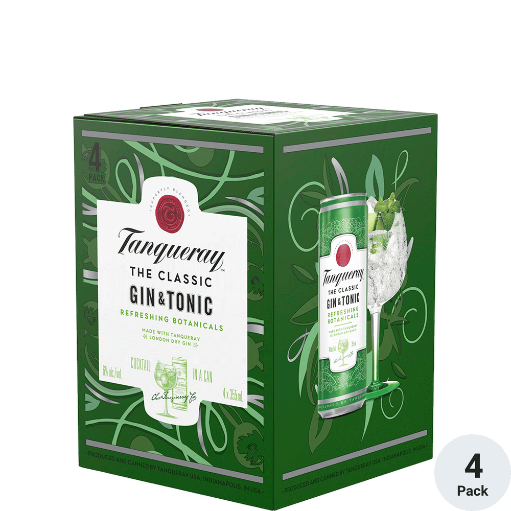 Tanqueray London Dry Gin & Tonic Total Wine & More