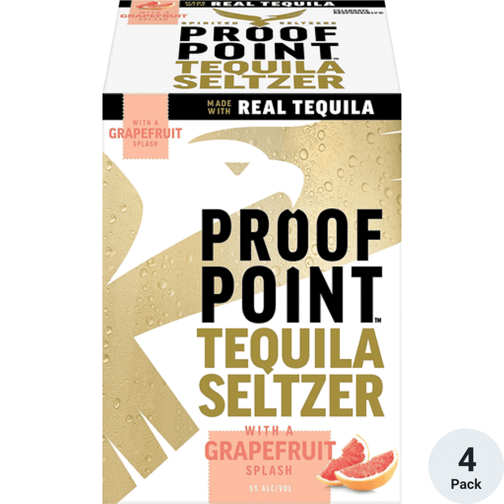 Proof Point Tequila Seltzer 4pk-12oz Cans
