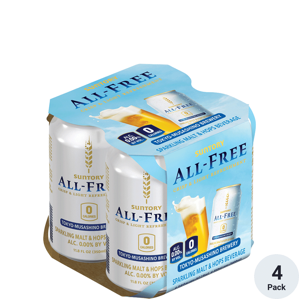 Suntory AllFree NonAlcoholic Beer Total Wine & More