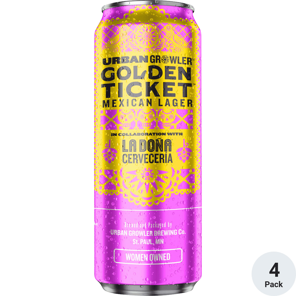 Urban Growler Golden Ticket Mexican Lager Total Wine & More