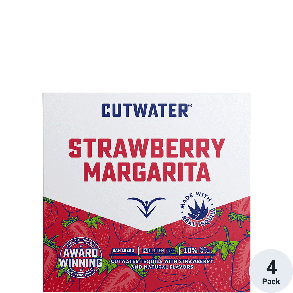 Cutwater Strawberry Margarita Cocktail Total Wine & More