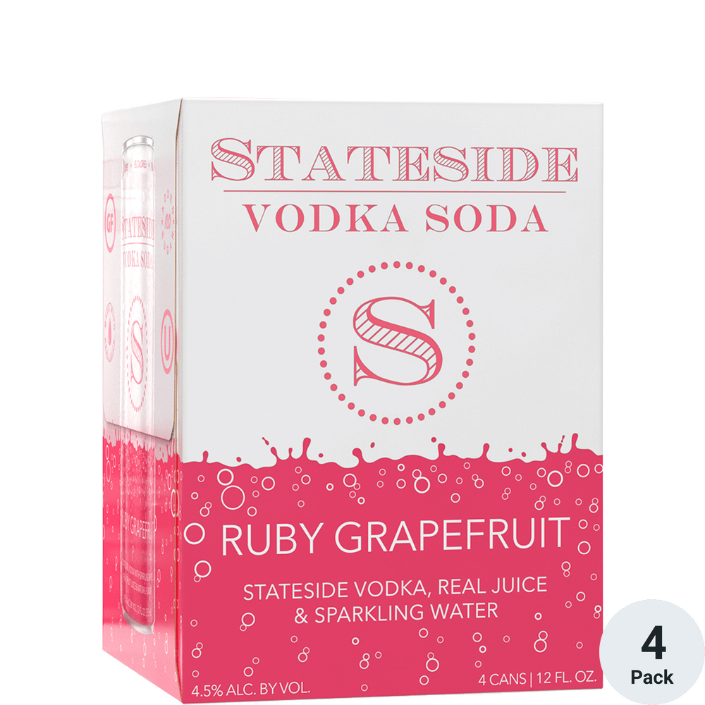 Stateside Grapefruit Vodka Soda Total Wine & More