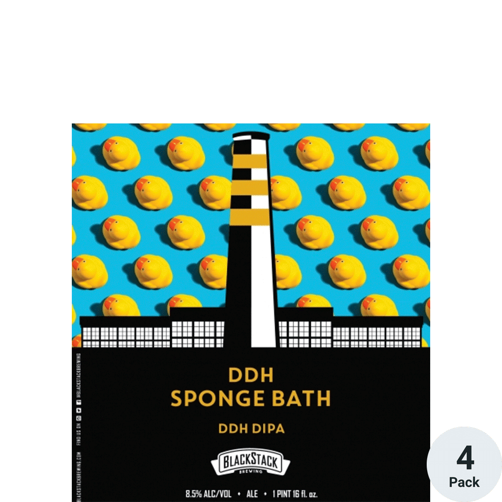 Blackstack DDH Sponge Bath 4pk-16oz Cans