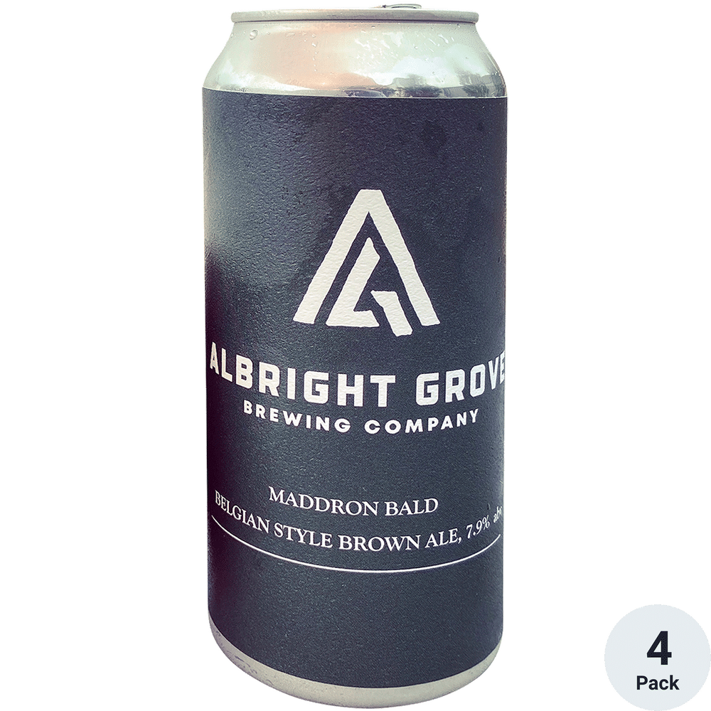 Albright Grove Maddron Bald Brown 4pk-16oz Cans
