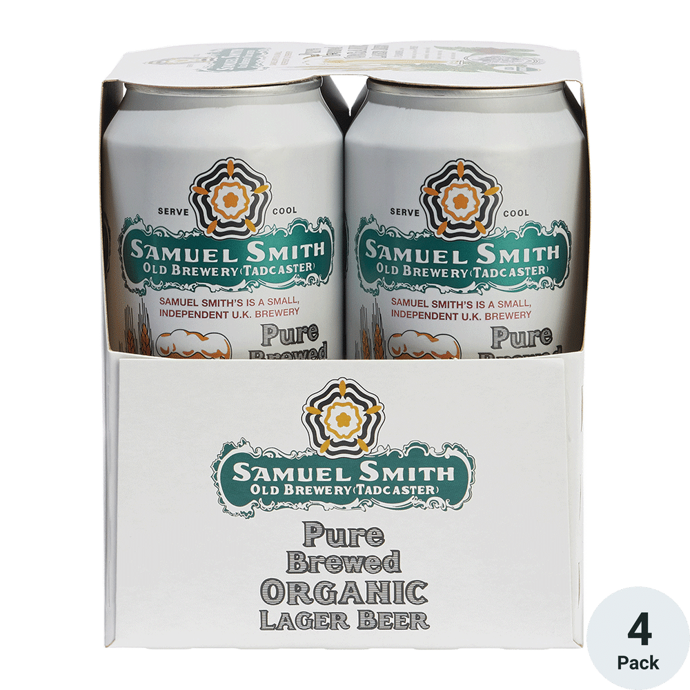 Samuel Smith's Pure Brewed Lager 4pk-15oz Cans