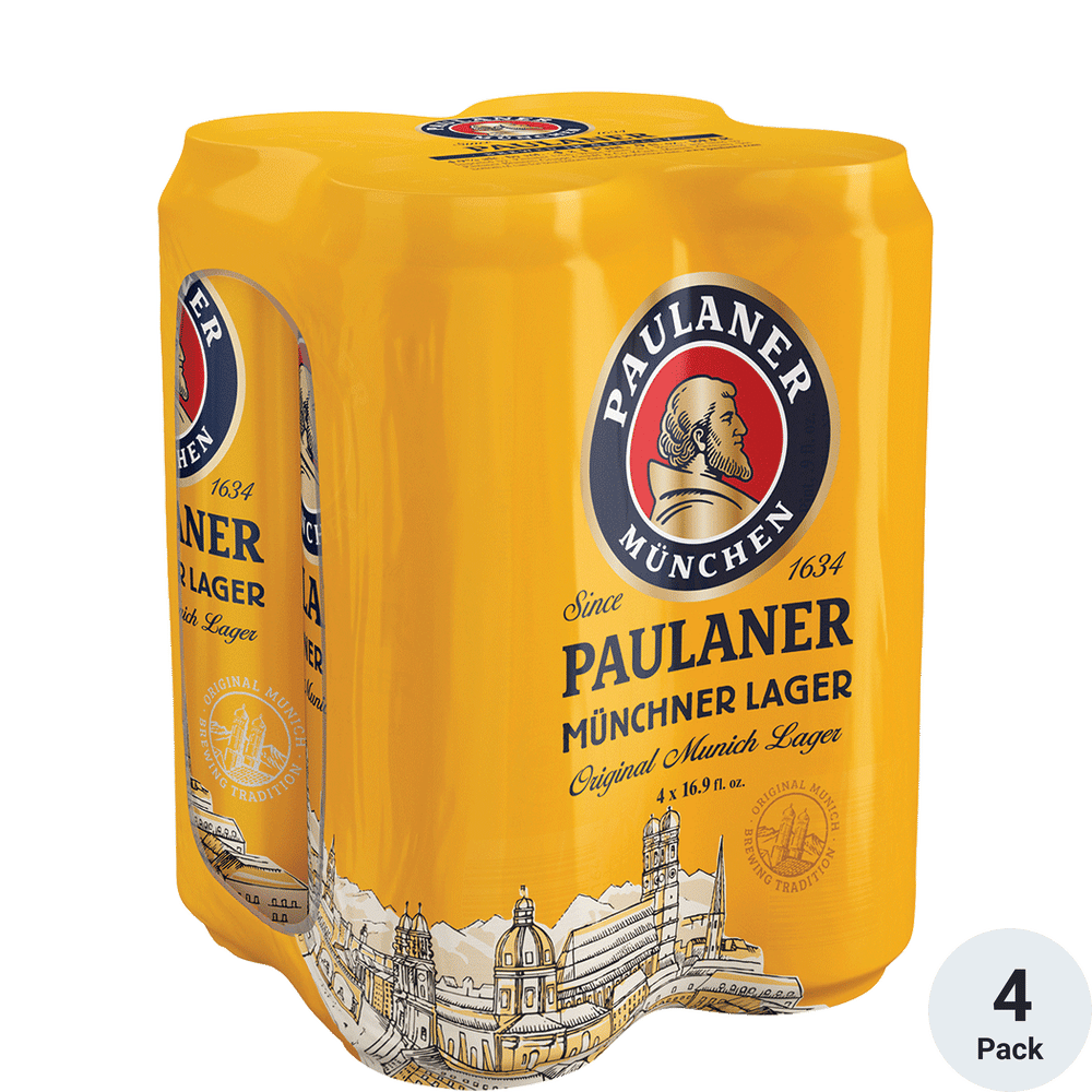 Paulaner Original Munich Lager 4-16.9oz Cans
