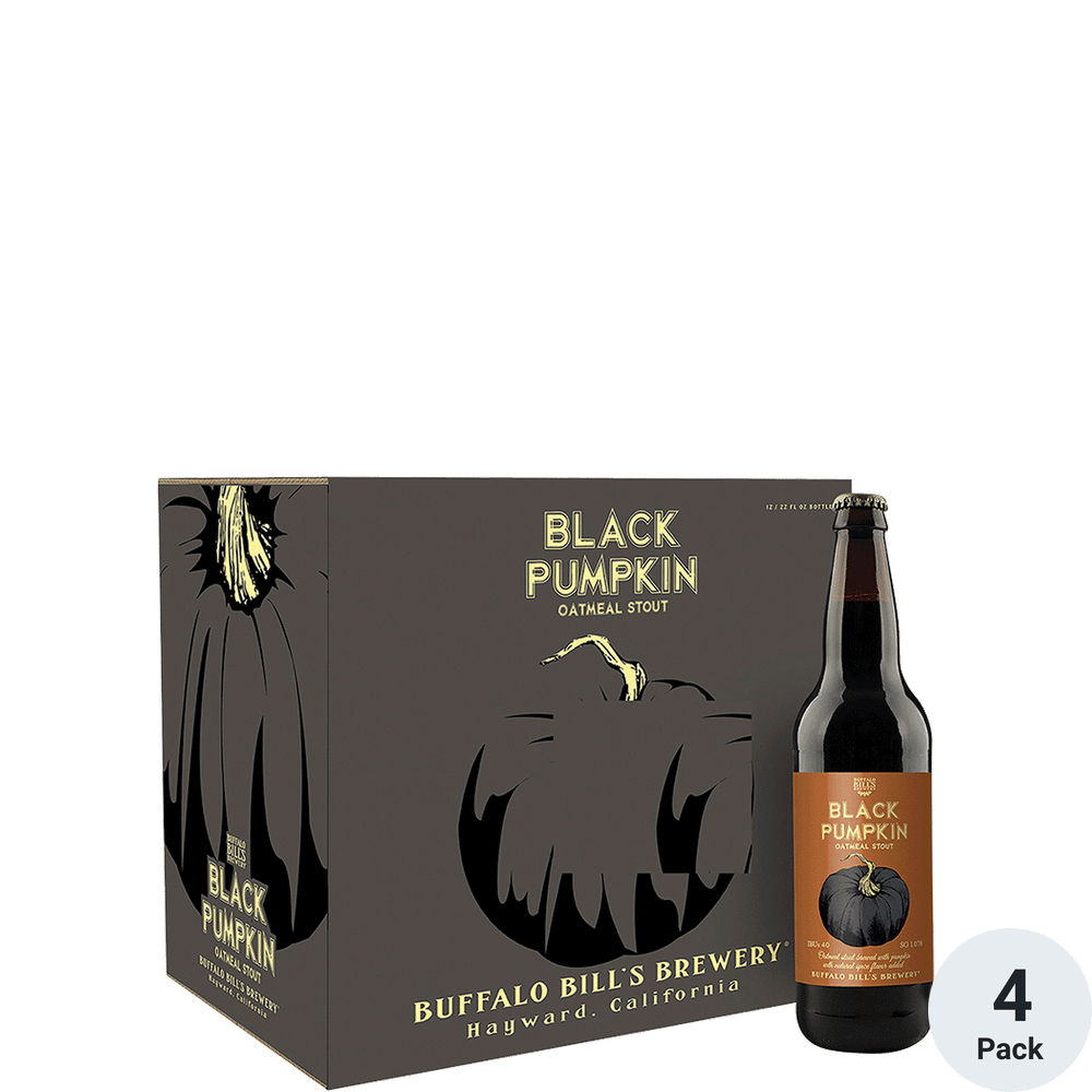 Buffalo Bill's Black Pumpkin Oatmeal Stout 4pk-16oz Cans