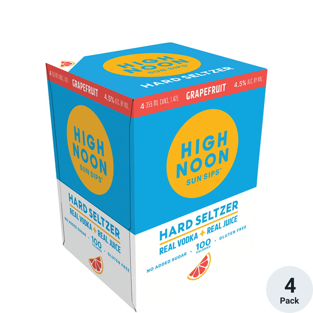 High Noon Hard Seltzer Vodka Grapefruit Total Wine & More