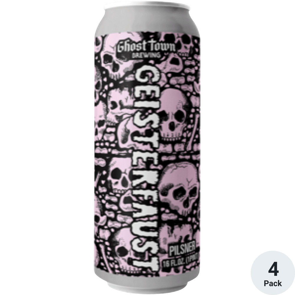 Ghost Town Geisterfaust Pilsner 4pk-16oz Cans