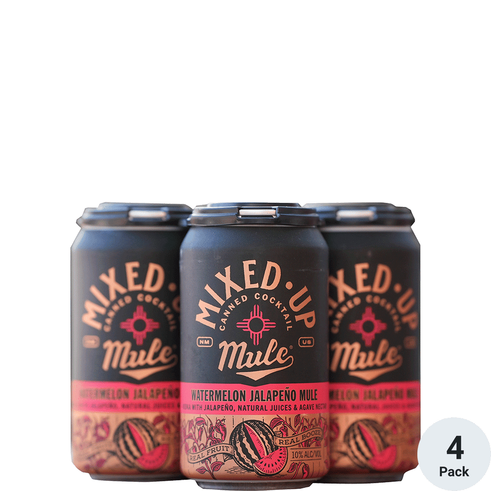 Mixed-Up Jalepeno Watermelon Mule 4pk-12oz Cans