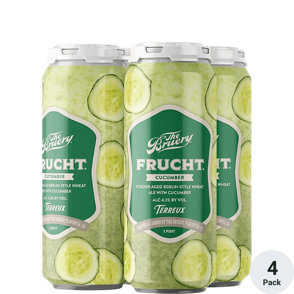 The Bruery Frucht Cucumber 4pk-16oz Cans