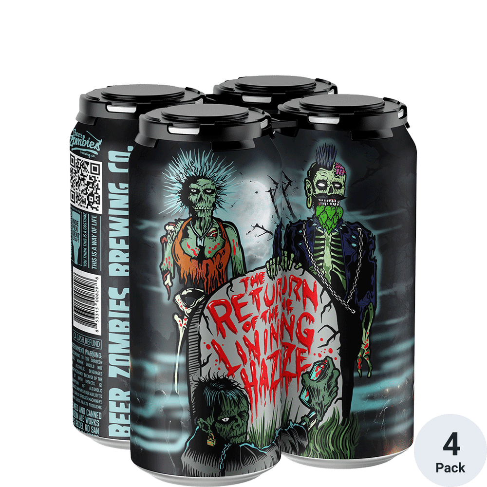 Beer Zombies Return of the Living Haze DDH Hazy DIPA Total Wine & More