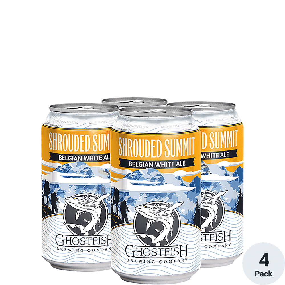 Ghostfish Shrouded Summit Witbier 4pk-12oz Cans