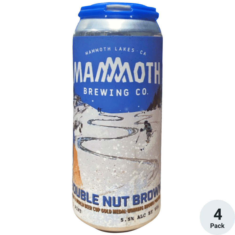 Mammoth Double Nut Brown 4pk-16oz Cans