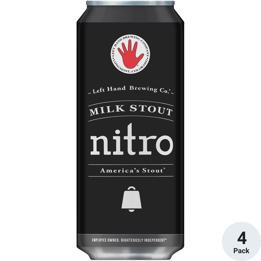 Left Hand Milk Stout Nitro 4-13.65oz Can