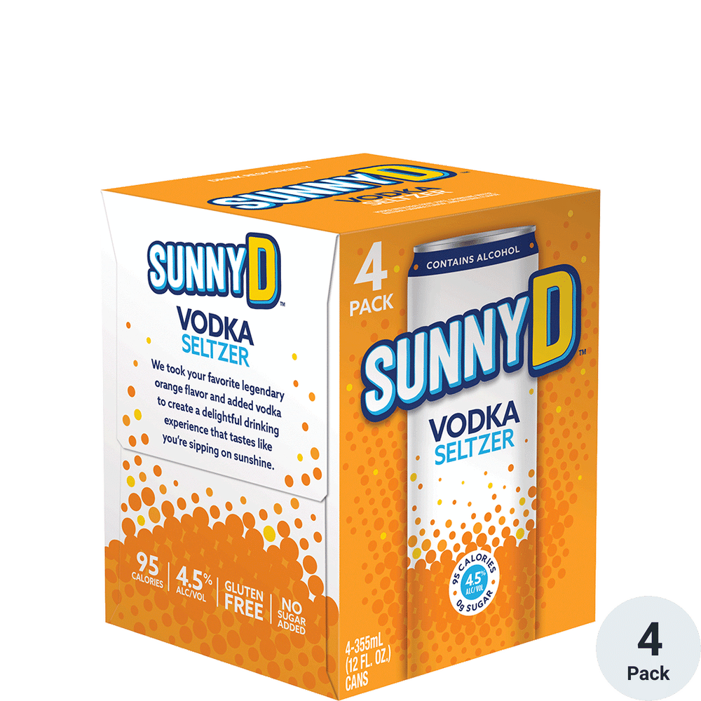 SunnyD Vodka Seltzer Hard Seltzer Total Wine & More